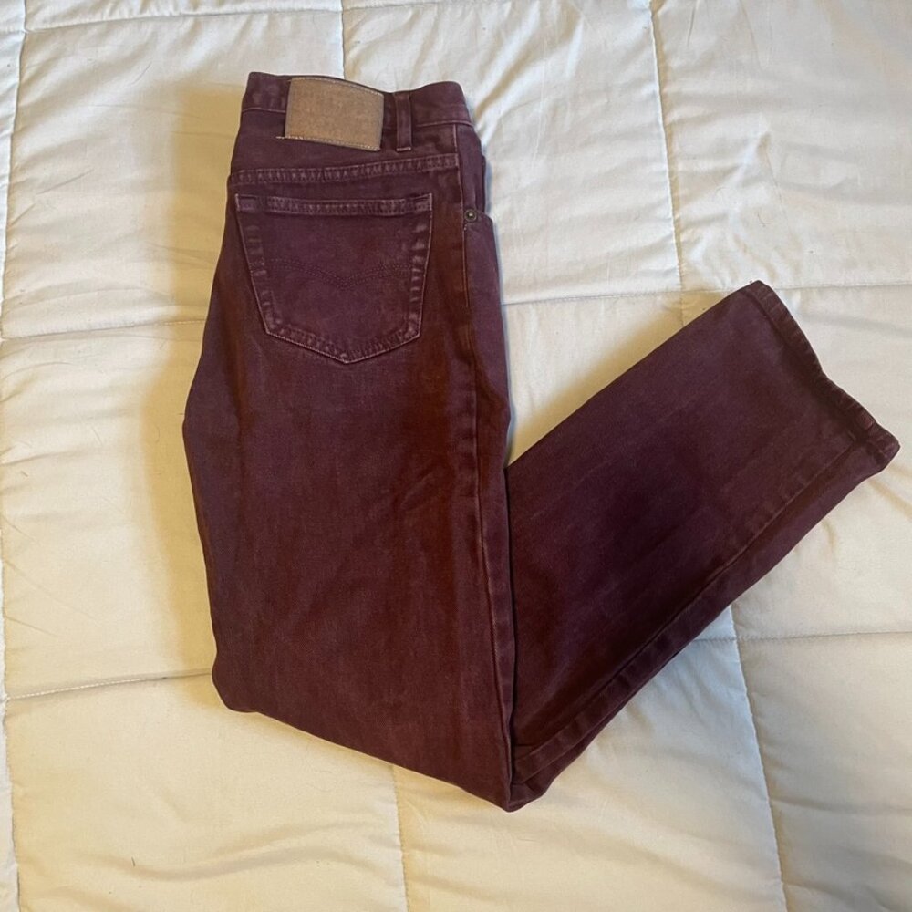 Holdtex Burgundy Jeans